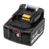 UPWAY マキタbl1460b互換バッテリー 14.4ｖ6.0ah 残電量表示✙自己故障診断 BL1430 BL1440 BL1450 BL1460対応 黒 一年保証 UPWAY
