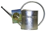 HAWS V139 Haws Slimcan, 8 liters, Galvanized only, Rubber-backed rose, - 2 US gallons