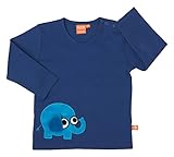 スウェーデンブランド　LIP FISH (リップ　フィッシュ）長袖Tシャツ　エレファント（Dブルー）