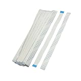 uxcell フレキシブルフラットケーブル　250mm長さ　1mmピッチ16ピンFFC　100個　プラスチック