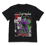コスパ EVANGELION ネルフ アシッドグラフィックス Tシャツ BLACK Mサイズ