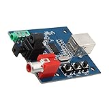 Fenteer サウンドカード　ボード　アナログ　出力　デコーダ　USB DAC-S/PDIF