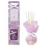 不二貿易 リードディフューザー ルームフレグランス 内容量30ml イングリッシュフリージア 室内用 ラタン スティック ジャスミン ローズ エマ 13910