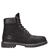[ティンバーランド] ブーツ 6" Premium Boot ブラック ヌバック US 8.5(26.5 cm) [並行輸入品]