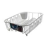 ラバーメイド(Rubbermaid)　抗菌加工ディッシュドレーナー　（水切りかご）　L　6032　ホワイト