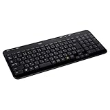 ロジクール ワイヤレスキーボード K360r キーボード ワイヤレス 静音 無線 薄型 小型 テンキー付 Unifying 国内正規品 3年