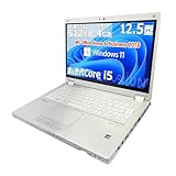 【整備済み品】 Pana sonic ノートPC MX5 / 12.5型フルHD / Win 11 Pro/MS Office H&B 2019 / Core i5-6300U / WEBカメラ/Bluetooth/HDMI/wajunのWIFI / 4GB / 512GB SSD