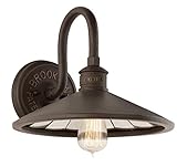 Troy Lighting Brooklyn 1-Light Wall Sconce - Brooklyn Bronze Finish [並行輸入品]
