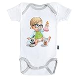 Baby Geek SHIRT ユニセックス・ベビー カラー: ホワイト
