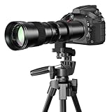 Lightdow 望遠レンズ420 – 800 mm f / 8.3 – 16マニュアルフォーカス望遠ズームレンズ 対応Sony-Eマウントカメラ 望遠レンズ for sony レンズAlpha A9 A7S A7R A7S A7 II A6000 A6300 A6500 A5100 A5000 手動ズームミラーレスレンズ