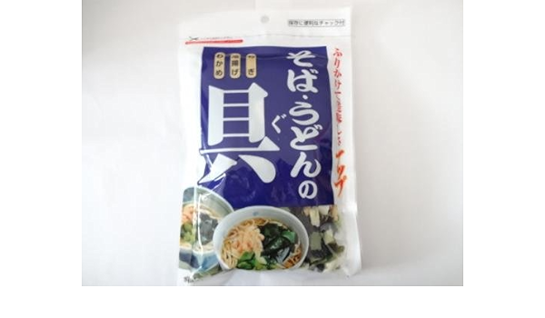 Amazon フジサワ そば うどんの具 40g フジサワ うどん 通販