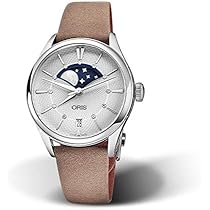 ★希少お洒落美品ですORIS 自動巻き時計 アイボリー文字盤★★ Amazon | ORIS(オリス) 国内正規品 アートリエ グランデリュヌ
