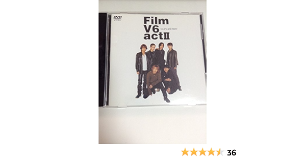 Amazon Co Jp Film V6 Actii Clips And More Dvd Dvd ブルーレイ V6 V6