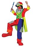 Spanky Stripes Clown Costume