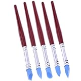 Aiber 粘土指紋色シェーピングモデリングゴムチップペイントブラシ彫刻陶器ツールセット