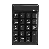 Richer-R テンキーパッド 2.4GHzワイヤレス数値キーパッド デジタル数字キーボード Bluetooth テンキー19キー ワイヤレスキーボード ミニキーボード USBテンキーパッド タッチ式タイピング用