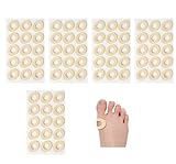 Natiform 保護パッド 足指うおの目用 サークルタイプ 摩擦防止パッド 大楕円形 75個