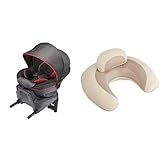 【セット買い】 カーメイト(エールベベ) チャイルドシート クルット４iプレミアム カーボンレッド + 3WAY授乳クッション