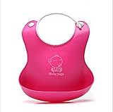 幸せな お食事エプロン 赤ちゃん ベビー 子供 幼児 よだれかけ ビブ スタイ 立体エプロン ポケット付き 防水 柔らかい お食事練習 ソフト 束縛感がない サイズ調節可能 持ち運び 便利 食事用 お