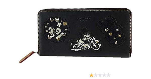 21年ファッション福袋 正規品 新品 Coachコーチ ディズニー コラボ ミッキーマウス長財布 コーチ