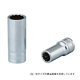 KTC(ケーテーシー) セミディープソケット 9.5mm (3/8インチ) B3M-14W-S