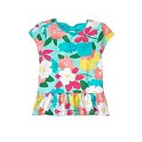 ジンボリー GYMBOREE/ フローラルトップ トロピカルフローラル トップス半袖Tシャツ 12～18ヶ月【並行輸入】