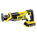 STANLEY (スタンレー) 18V レシプロソー STCT1820DK  メーカー2年保証  2.0Ahリチウムイオン電池1個 急速充電器付  正規輸入品