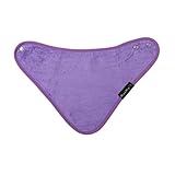 Mum 2 Mum バンダナビブ　　名入れ刺繍対応 (パープル)