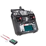 FS-i6Xリモートコントローラー, Funien FS-i6X 2.4GHz 10CH AFHDS 2A RCトランスミッター、RCドローン飛行機ヘリコプター用FS-iA10Bレシーバー付き