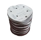 ダブル アクション サンダー 用 マジック ペーパー 径 125 ｍｍ 研磨 紙 やすり 100枚 セット 穴 付き (#240)