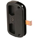 Slide-Co 121997 Sliding Screen Door Latch and Pull with Screws, Black Plastic Slide-Co [並行輸入品]