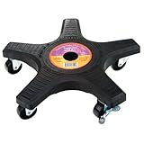 Plantstand 16インチブラック5輪単一の植物キャディ18410