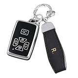 アルファード 20系 キーカバー 適合トヨタノア ヴォクシー 60 70系キーケース ヴェルファイア エスティマ 両側スライドドア (シルバーブラック)