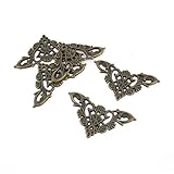 uxcell コーナークッション コーナーガード ボックスコーナープロテクター コーナーガード ジュエリー ケース ボックス 装飾 5個入り