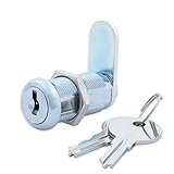 FJMセキュリティmei-8500 a-ka Discタンブラーカムロックwith 5 / 8 "円柱とクロム仕上げ、Keyed Alike 1-3/8 MEI-9100A-KA 1