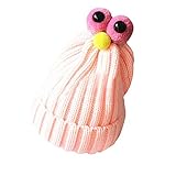 Pumpumly　ベビー帽子 ニット帽子 新生児 秋冬 0-1歳 キャップ かわいい 子供 防寒 ハット 出産祝い 防風 子供用秋 冬 男女兼用 防寒対策 ギフトに最適！ 6色選択可能