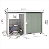 エルモコンビ　LMDS-1822H+LKDS1522H　背高Hタイプ　積雪型　【追加金額で工事も出来ます】　 　カシミヤベージュ
