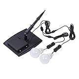 Anself ソーラーライト LEDスポットライト 屋外照明 夜間自動点灯 テントなどキャンプに適用