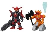 LBXバトルカスタム フィギュアセットLBXハカイオー絶斗&LBXブルド(リュウ専用)