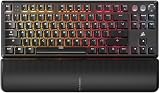 Corsair (コルセア) K70 PRO TKL RGB テンキーレス メカニカル 有線ゲーミングキーボード – ルービング済みホールエフェクト MGX ハイパードライブ調整可能スイッチ 同時SOCDとラピッドトリガー ABSダブルショット QWERTY NA – ブラック