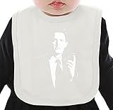 Agent Dale Cooper ネクタイを有する有機ビブ Medium