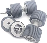 ROUKI PA03575-K011 PA03575-K012 PA03575-K013 ピックローラーセット+ブレーキローラー+セパレーターローラー 富士通に対応 Compatible with Fujitsu fi-6400 fi-6420 fi-6800 fi-7800 fi-7900 スキャナー