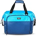 Igloo Snapdown 36 Can Durable, Compact & Adjustable Insulated Leak Proof Cooler Bag, Blue and Navy 141［並行輸入］