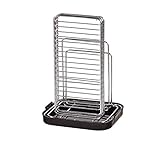 パール金属「シンプルストレージ 包丁・まな板スタンド【IT】カラー ブラック(#9804423)(HB-1145)」 キッチン収納 雑貨 まな板立て