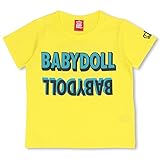 ベビードール 立体ロゴTシャツ 子供服 130cm イエロー