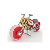 Hape Bamboo Vehicle E - Chopper Red Wood Toy おもちゃ [並行輸入品]