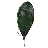 Bulary 造花　ミニ多肉植物　人工観葉植物　胡蝶蘭の葉　インテリア プレゼント 室内　手触りいい　３サイズから選べる