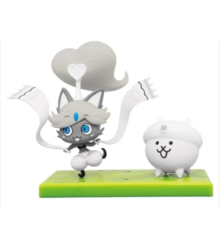 Amazon | にゃんこ*大戦争 フィギュア 巫女姫ミタマ にゃんこ軍団出陣