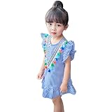 DAISUKIワンピース 子供ドレス 女の子 ノースリーブ ワンピース ピアノ 入園式 花嫁介添人 卒業式 お嬢様　2-7歳