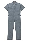 ディッキーズ Dickies (山田辰)夏用半袖 ヒッコリーツヅキ服 811 ネイビーブルー Lサイズ